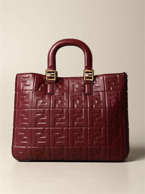 borse fendi con logo donna